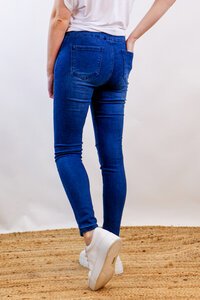 Wakee Slim Leg Pull On Jeans