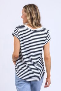 Foxwood Signature Stripe Tee