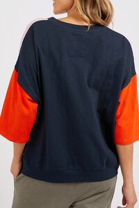 Elm Mazie Colour Block Sweat