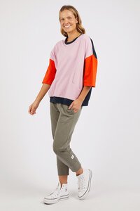 Elm Mazie Colour Block Sweat