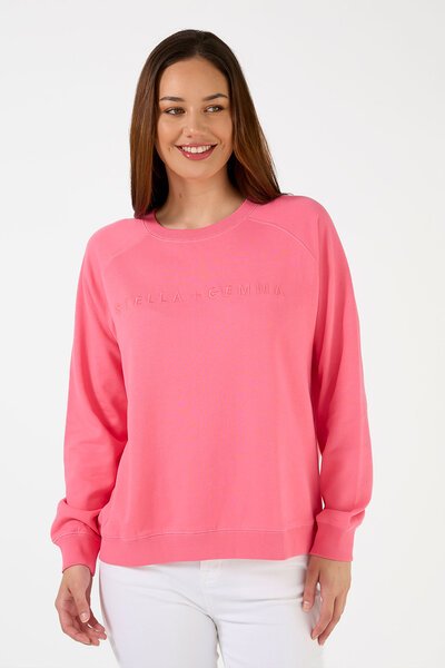 Stella + Gemma Watermelon Logo Classic Sweater-new-Preen