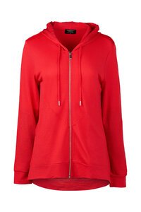 Vassalli Merino Plain Zip Up Hooded Jacket