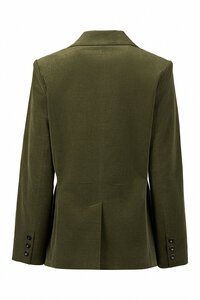 Vassalli Shaped Pinwale Cord Blazer