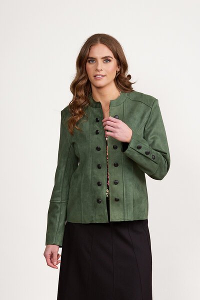 Vassalli Military Style Jacket-new-Preen