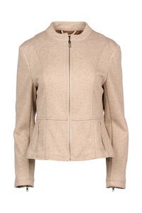 Vassalli L-S Lined Zip Up Jacket - Dune