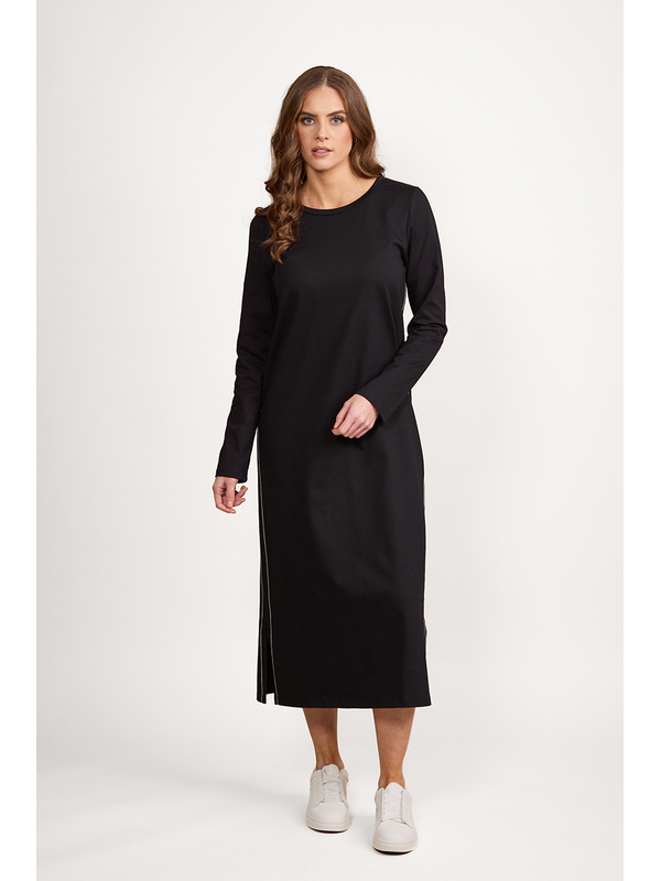 Vassalli Knit Dress With Tie Back