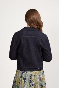 Vassalli Denim Textured Jacket