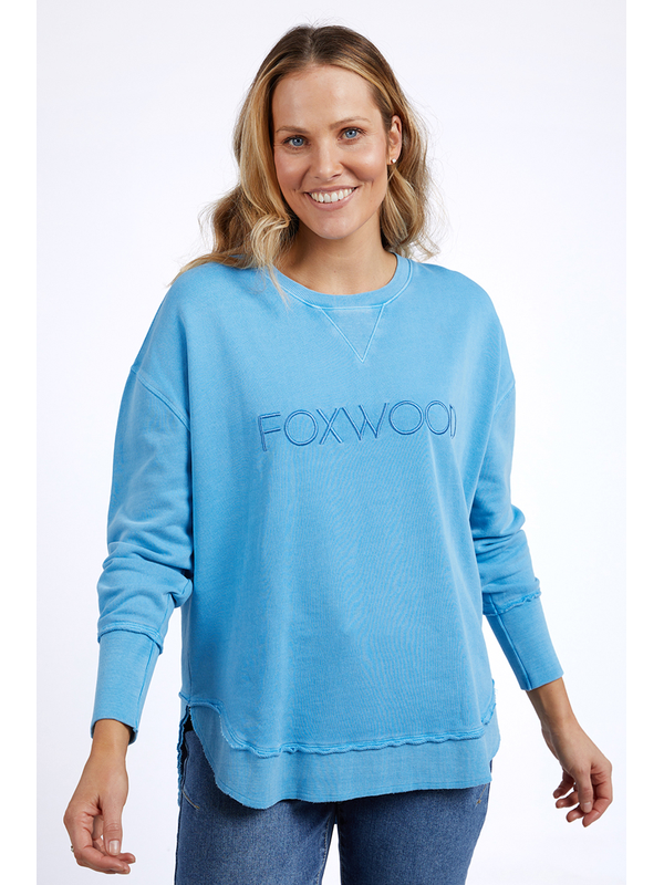 Foxwood Bright Blue Simplified Crew