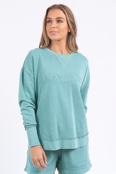 Foxwood Sky Simplified Crew-new-Preen