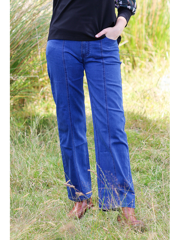 Memo Contrast Stitch Jean