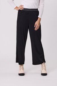 Democracy Side Trim Knit Palazzo Pant