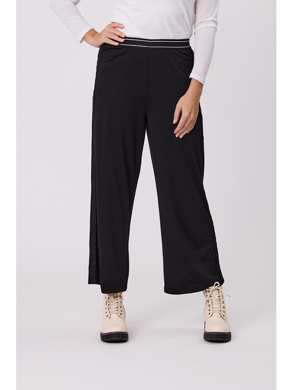 Democracy Side Trim Knit Palazzo Pant