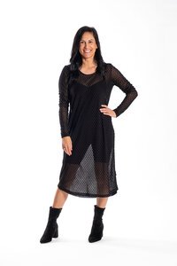 Jellicoe Black Diamond Cover Up Dress