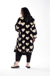 Jellicoe Fluffy Hearts Dust Me Jacket