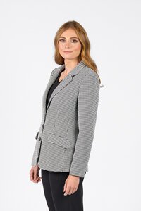 Vassalli Herringbone Lined Blazer