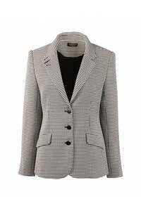 Vassalli Herringbone Lined Blazer