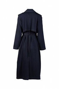 Vassalli Denim Trench Coat