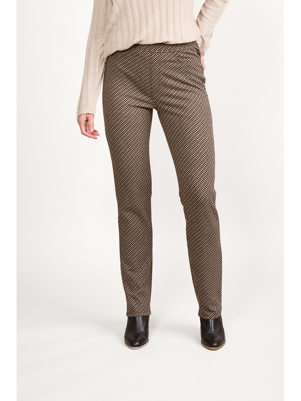 Vassalli Slim Knit Pull On Pant - Brentwood