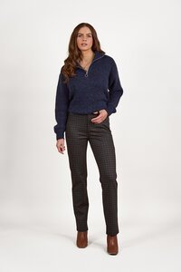 Vassalli Slim Ponti Pant With Fly - Vincent