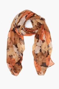 Antler Bronze Blooms Scarf