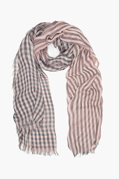 Antler Gingham Check Scarf-best-sellers-Preen