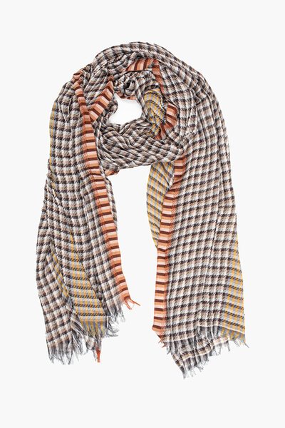 Antler Oxford Check Scarf-best-sellers-Preen