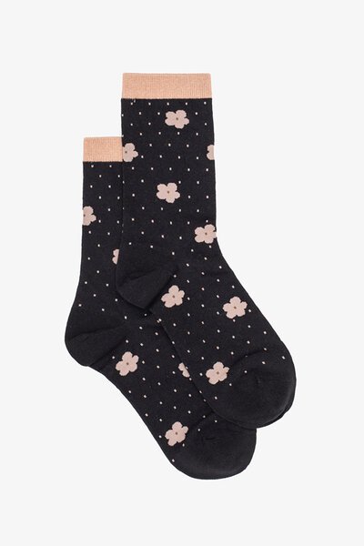 Antler Taupe Daisy Sock-best-sellers-Preen