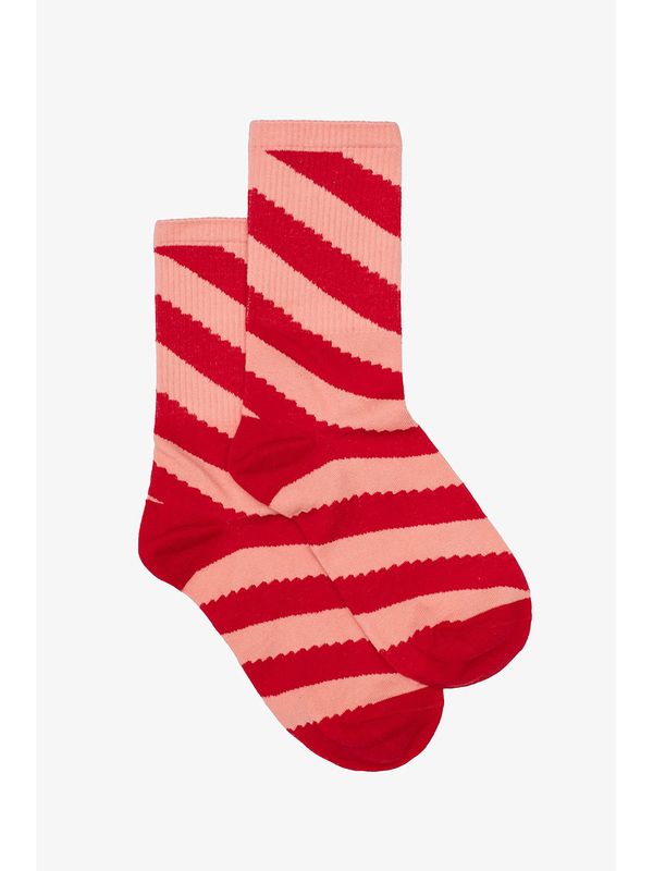 Antler Strawberry Twist Sock