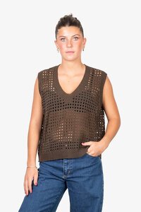 Antler V Neck Charlie Vest