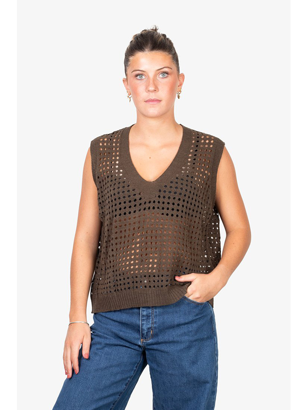 Antler V Neck Charlie Vest