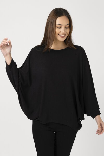 Stella + Gemma Black Sable Top-new-Preen