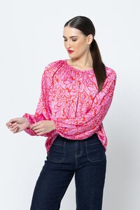 Seeking Lola Bright Bloom United Top