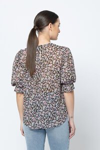 Seeking Lola Crinkle Blossom Magnificent Top