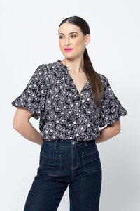 Seeking Lola Petal Sketch Treasure Top