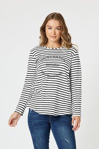 Threadz Riviera Stripe Tee