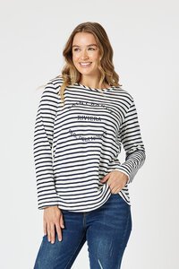 Threadz Riviera Stripe Tee