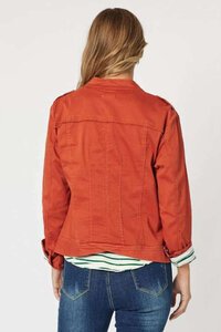 Threadz Military Denim Jacket