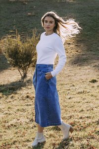 Foxwood Amanda Midi Skirt