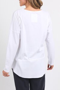 Elm Rib LS Core Tee