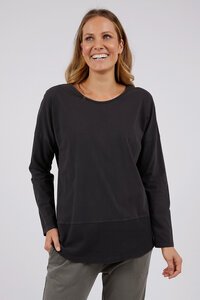 Elm Rib LS Core Tee