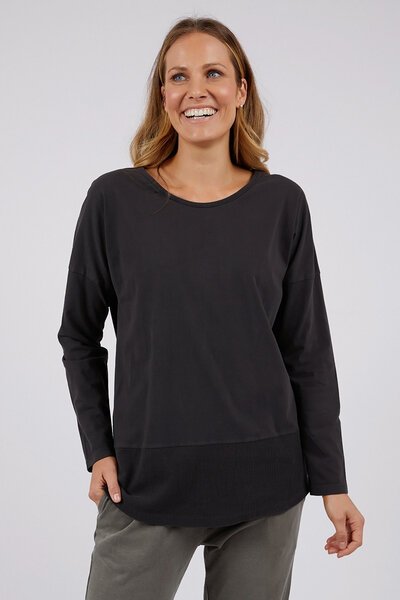 Elm Rib LS Core Tee-new-Preen