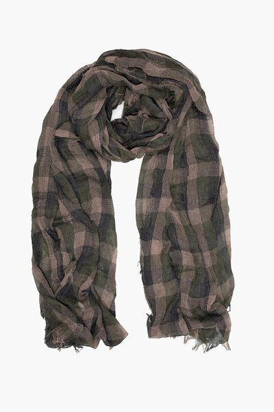 Antler Jackson Pine Check Scarf-new-Preen