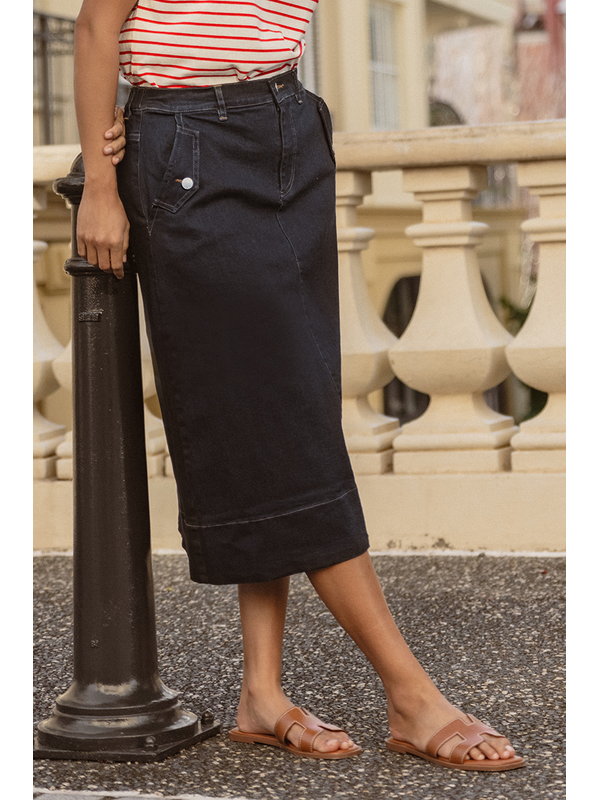 Betty Basics Astra Denim Skirt