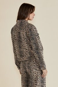 Betty Basics Lucca Leopard Print Jacket