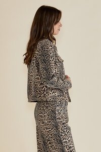 Betty Basics Lucca Leopard Print Jacket