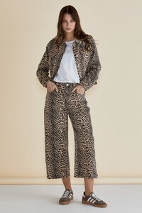 Betty Basics Lucca Leopard Print Jacket