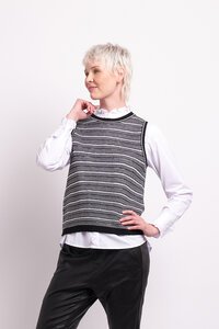 Foil Jacquard Vest