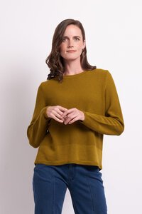 Foil Placket Detail Jumper