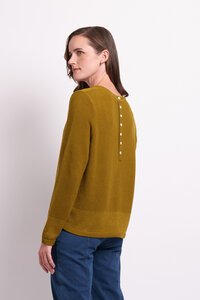 Foil Placket Detail Jumper