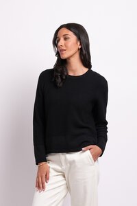 Foil Placket Detail Jumper